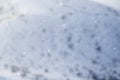 Detail of softly falling snowflakes. Royalty Free Stock Photo