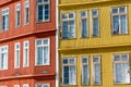 Detail of some typical houses in Valparaiso