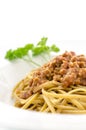Detail Of Spaghetti Bolognese