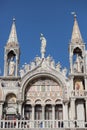 Detail of St. Mark's Basilica, Venice. Royalty Free Stock Photo