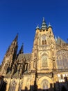 Part of  St. Vitus Cathedral 2 Royalty Free Stock Photo