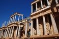 Detail of the stage at 'Teatro Romano'