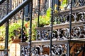 Detail of stairs of dutch castle Rosendael