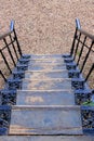 Detail of stairs of dutch castle Rosendael