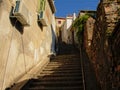 Detail of Stairway toward Trsat church in Rijeka