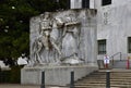 Detail of State Capitol in Salem, the Capital City of Oregon Royalty Free Stock Photo