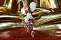 Detail of statue of buddha, Royalty Free Stock Photo