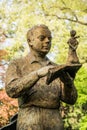 Statue of the little prince with Saint Exupery, Toulouse, France