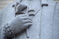 Detail Statue At The Osaka Catholic Church At Osaka Japan 3-9-2016