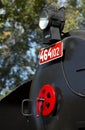 detail of steam locomotive & x28;464.102& x29;, Knezeves, Czech Republic