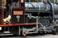detail of steam locomotive, Museum of Kysuce village, Vychylovka Royalty Free Stock Photo