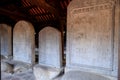 Detail of the Stele Pavilion in the Temple of Literature in Hanoi, Vietnam Royalty Free Stock Photo