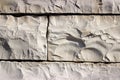 Detail of a white stone brick wall Royalty Free Stock Photo