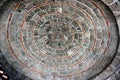 Detail of the stone ceiling in one chamber of the Christian Church