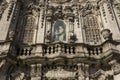Detail of the stone facade of Carmo Church, Porto Royalty Free Stock Photo
