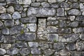 Stone wall at Machu Picchu, Peru Royalty Free Stock Photo