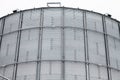 Detail of storage grain silo Royalty Free Stock Photo