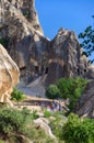 A detail from the structure of Cappadocia.