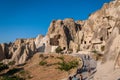 A detail from the structure of Cappadocia.