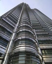Detail of structure petronas twin tower