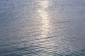 Detail of a sunlight reflecting in glittering sea. sparkler in water - background. sea water with sun glare and ripple. Powerful Royalty Free Stock Photo