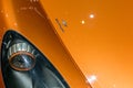 Detail of the Super lletra at the Artega Scalo stand at the Geneva International Motor Show