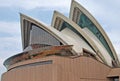 Detail - Sydney Opera House. The Sydney Opera House is among the busiest performing arts centers in the world