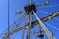 Tall ship mast Royalty Free Stock Photo