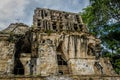 Detail of Temple of the Cross at mayan ruins of Palenque - Chiapas, Mexico Royalty Free Stock Photo