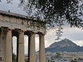 Temple of Hephaestus in Athens, Greece. Royalty Free Stock Photo