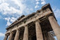 Detail of the Temple of Hephaestus in Greek Agora