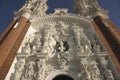 Detail of The temple of Our Lady of Ocotlan en Tlaxcala Royalty Free Stock Photo