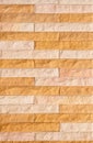 Detail And Texture Of Beautiful Vertical New Brown Brick Wall For Background