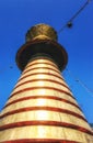 Thimphu Chorten, Memorial Chorten, Thimphu, Bhutan Royalty Free Stock Photo