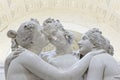 The three graces Canova Royalty Free Stock Photo