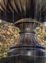Detail of The tiered water fountain statues in RegentÃ¢â¬â¢s park Royalty Free Stock Photo