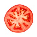 Detail of tomato slice