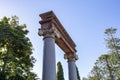 Toowoomba Column Arch on the Botanic Gardens