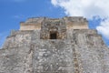 Detail top of Maya pyramid