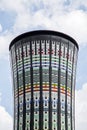 Torre Arcobaleno Rainbow Tower in Milan, Italy Royalty Free Stock Photo