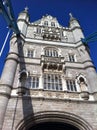 Detail of Tower bridge, London, England Royalty Free Stock Photo