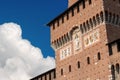 Sforza Castle Milan Italy - Castello Sforzesco Royalty Free Stock Photo