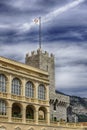 Detail of Prince& x27;s Palace of Monaco, old town, Monaco City