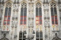 Detail of the Town Hall, Bruges