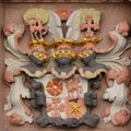 Detail of the town Hall of the old Hanseatic city of Lemgo
