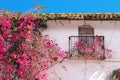 Detail Traditional Old Spanish House Spain