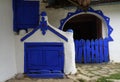 Detail of a traditional Romanian house from Sulina area, Danube Delta, Romania