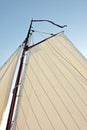 Detail from a traditional sail Royalty Free Stock Photo