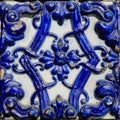 Detail of traditional tiles from Valencia