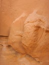 Detail of the Treasury in Petra, Jordan Royalty Free Stock Photo